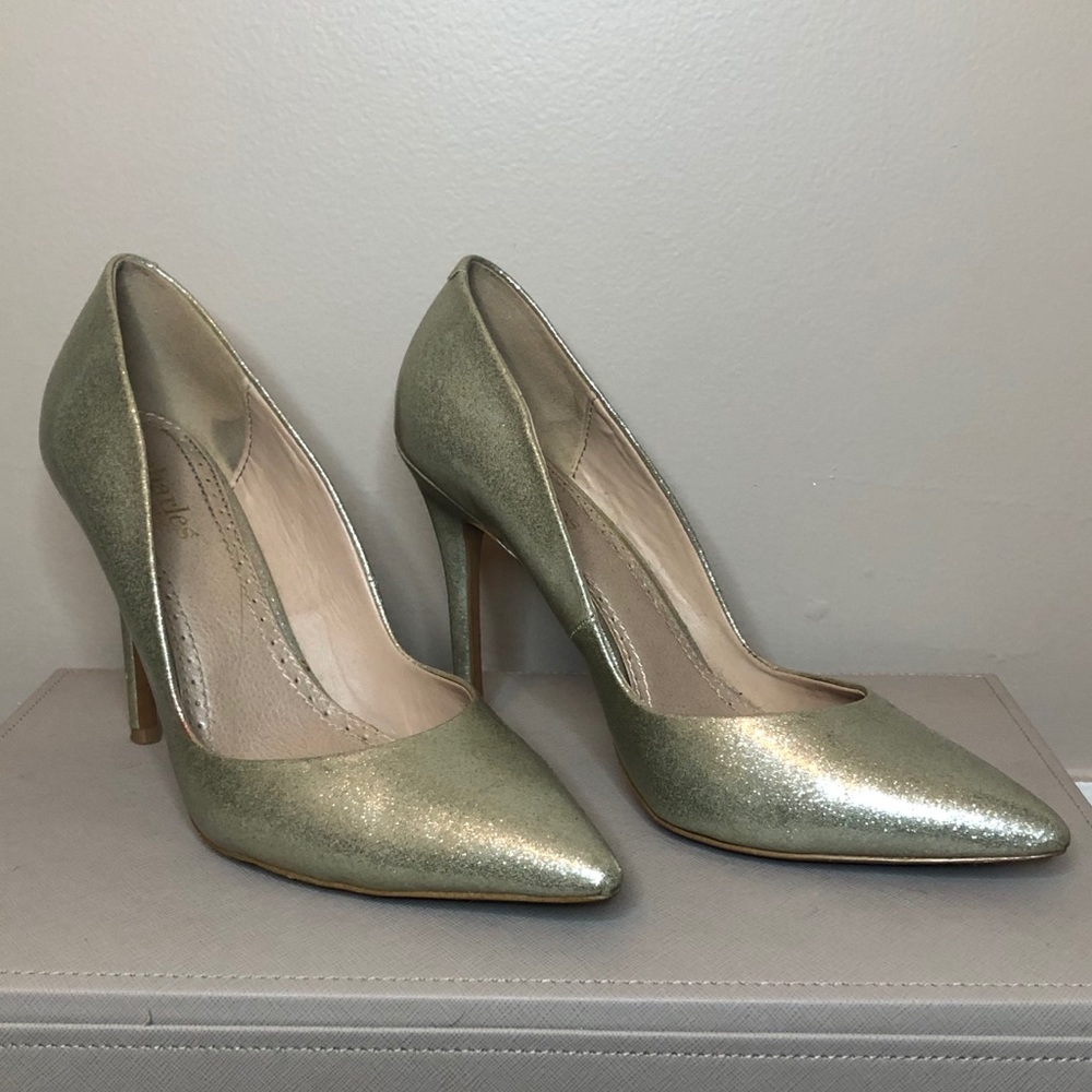 Silver heels